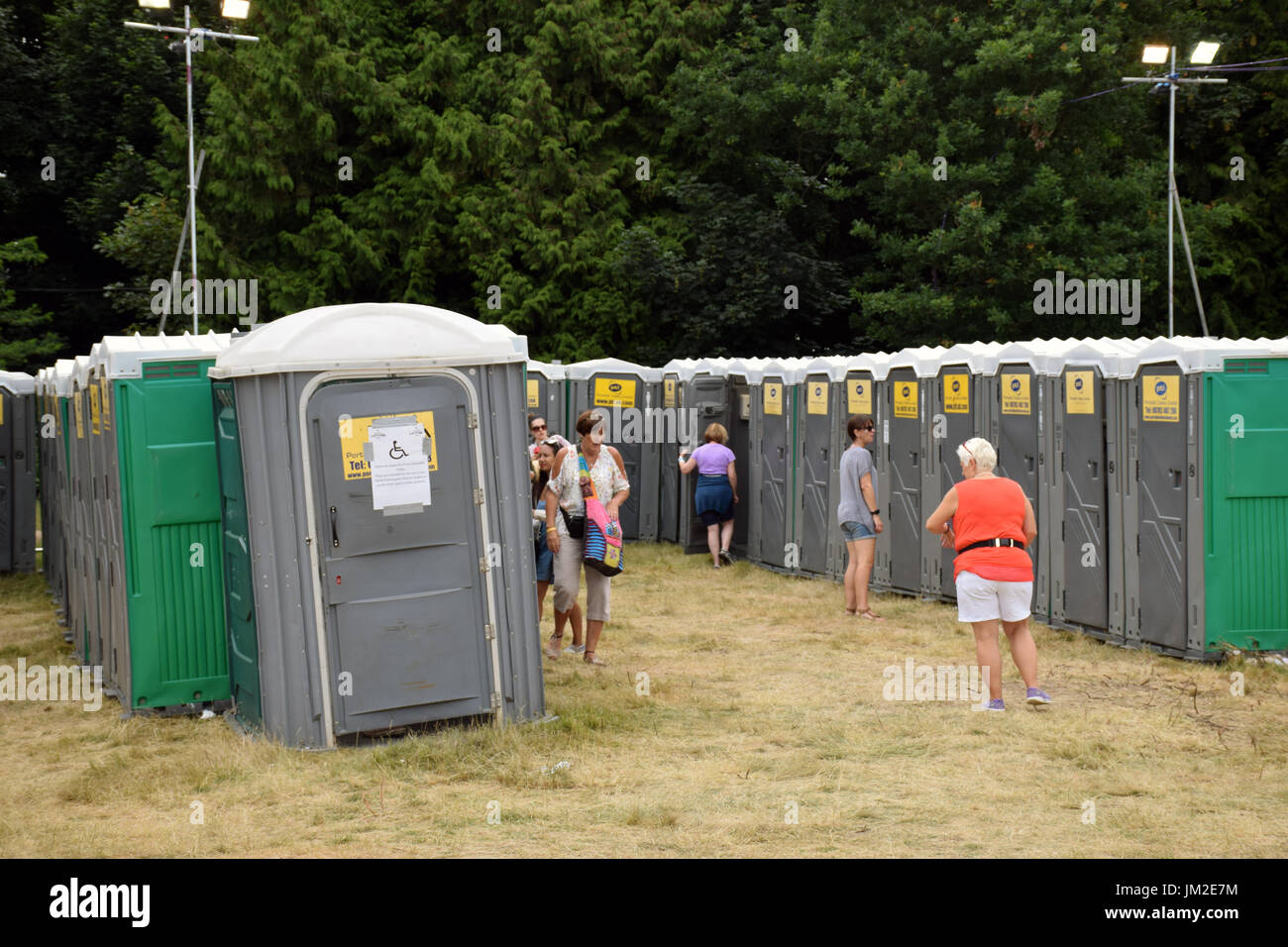 Festival Toilets High Resolution Stock Photography and Images - Alamy