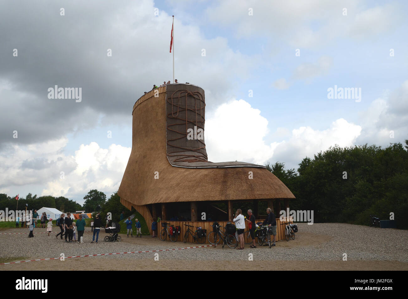 Sonderborg, Denmark - July 24, 2017: International Scout Camp "Spejdernes  Lejr 2017" (short SL2017) . Many tents, and almost 40.000 scouts. This  build Stock Photo - Alamy