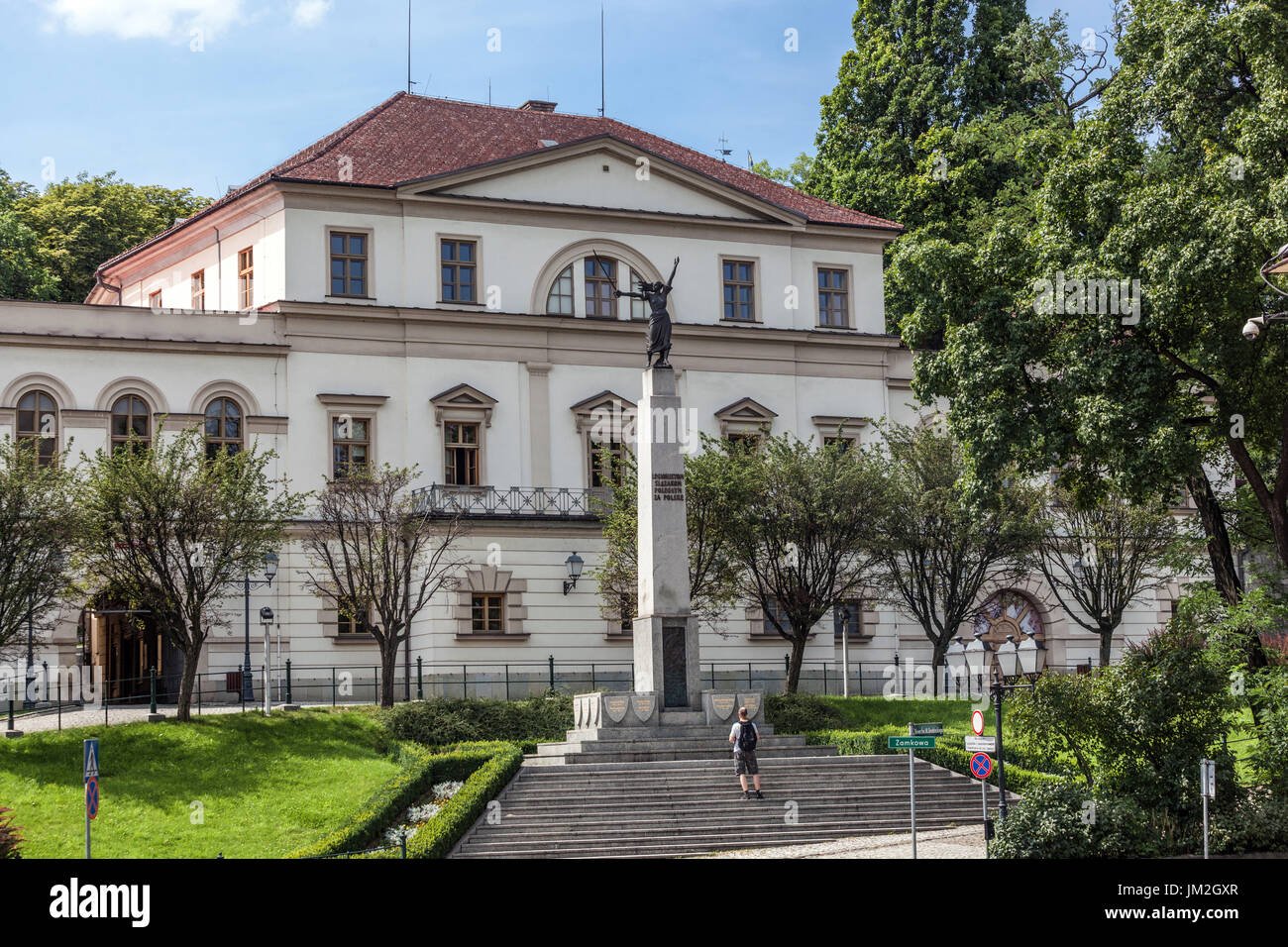 Hunting Palace of the Habsburgs and monument commemorating Silesian