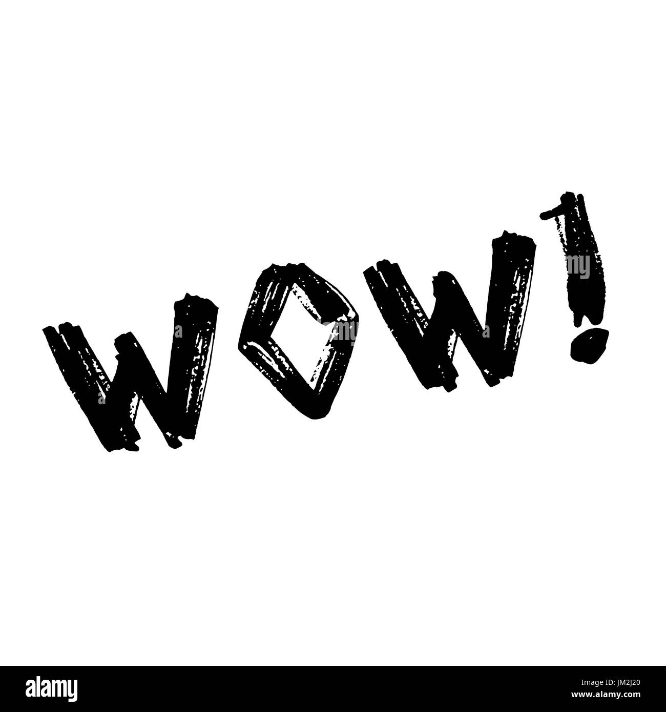 Lettering Wow Comic Text Sound Effects Comics Book Balloon Bubble Icon Speech Phrase Cartoon Exclusive Font Label Tag Expression Stock Vector Image Art Alamy