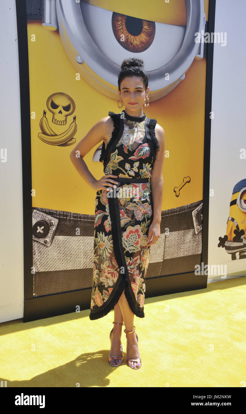Film Premiere of Despicable Me 3 Featuring: Jenny Slate Where: Los ...