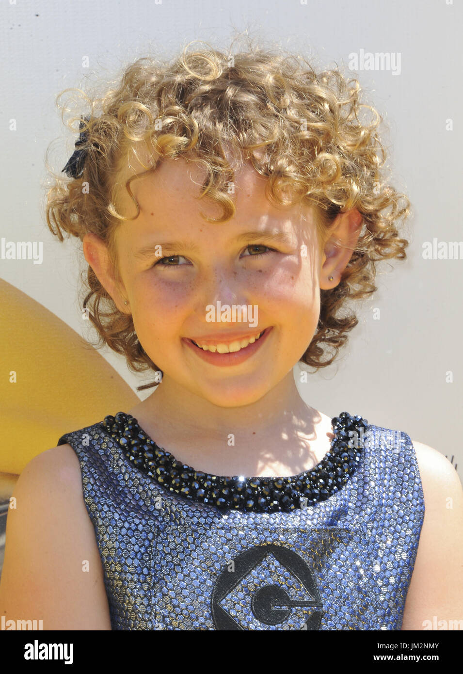 Film Premiere Of Despicable Me 3 Featuring Nev Scharrel Where Los Angeles California United States When 25 Jun 17 Credit Apega Wenn Com Stock Photo Alamy