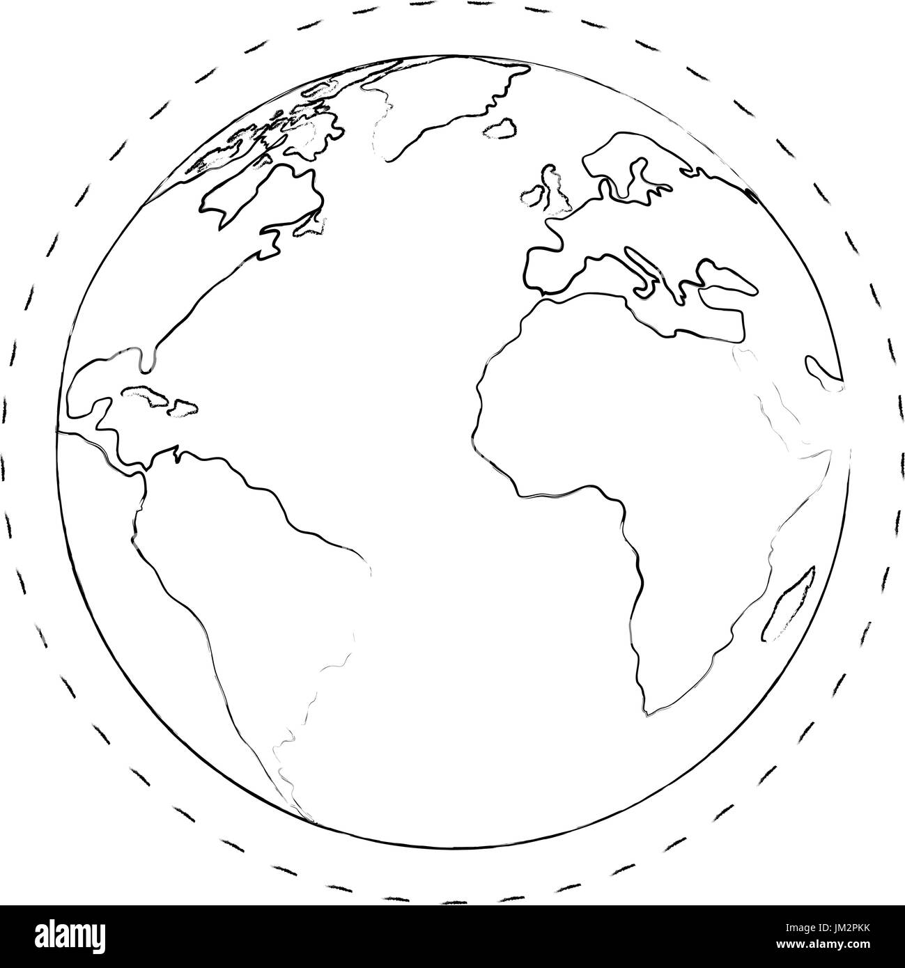 isolated earth planet Stock Vector Image & Art - Alamy