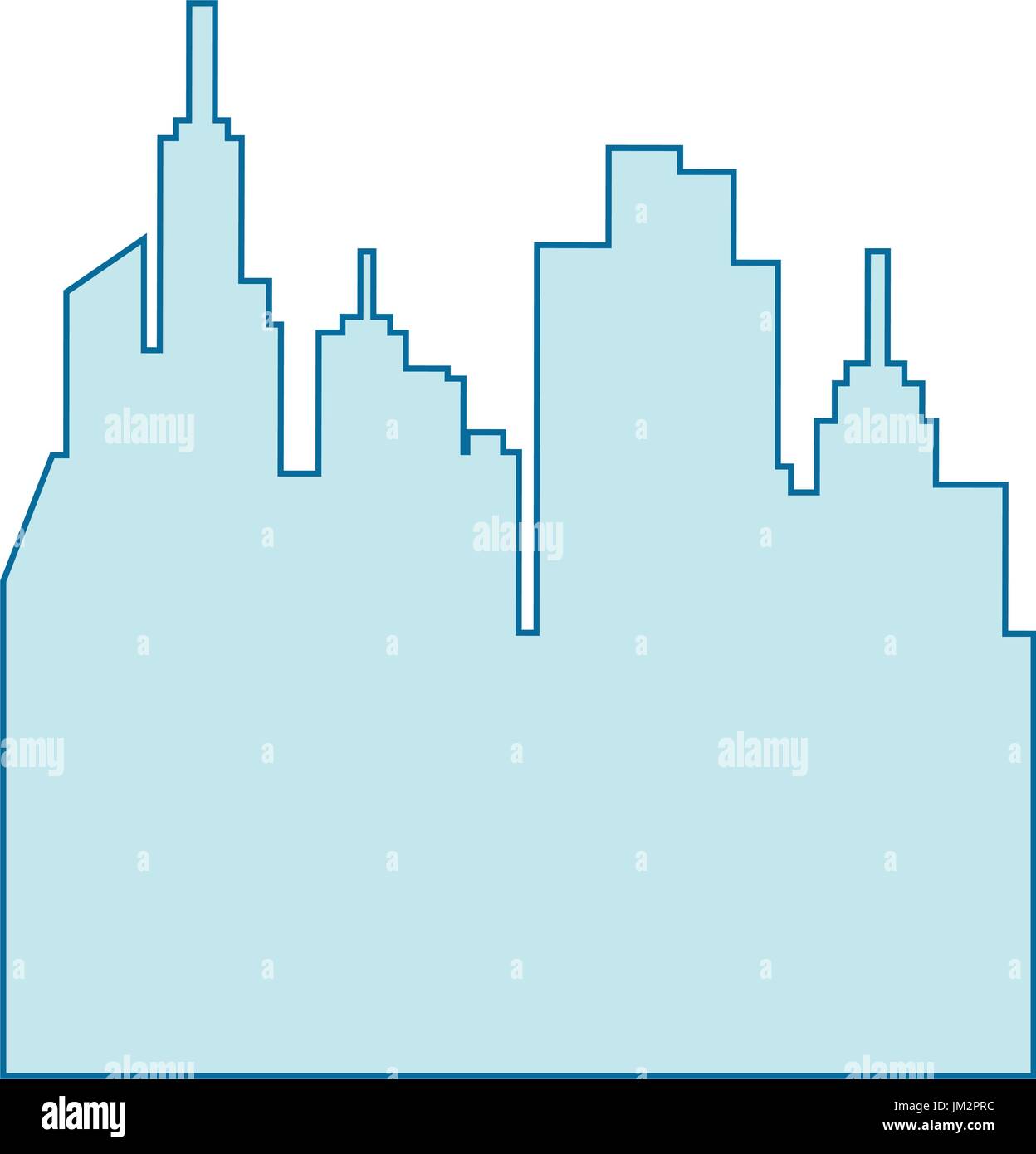 isolated city landscape Stock Vector Image & Art - Alamy