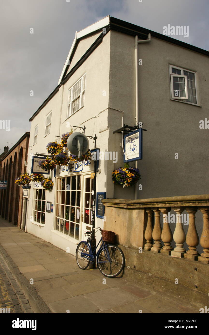 Fossgate, York, Roman road. England Stock Photo Alamy