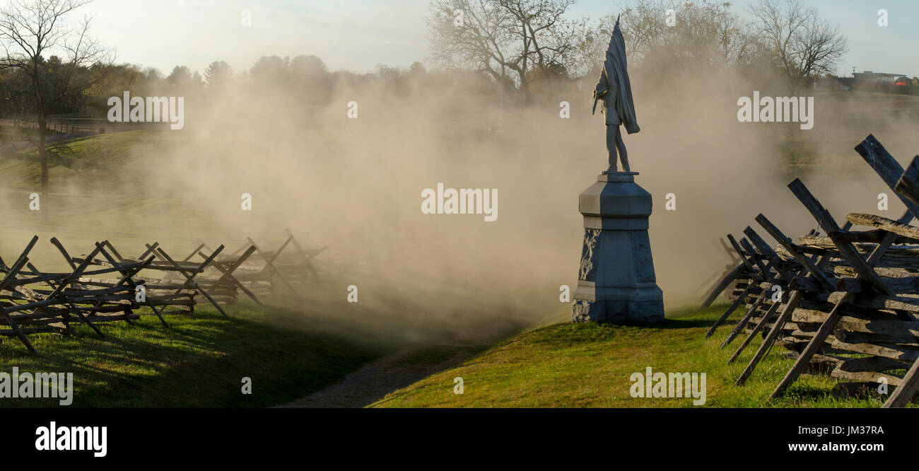 132nd pennsylvania infantry monument hi-res stock photography and ...