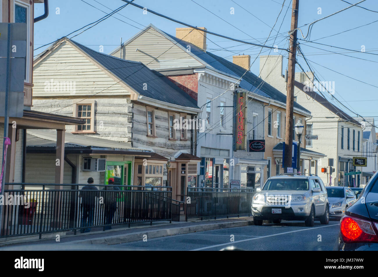 Boonsboro, Maryland, still a 19th century town Stock Photo Alamy