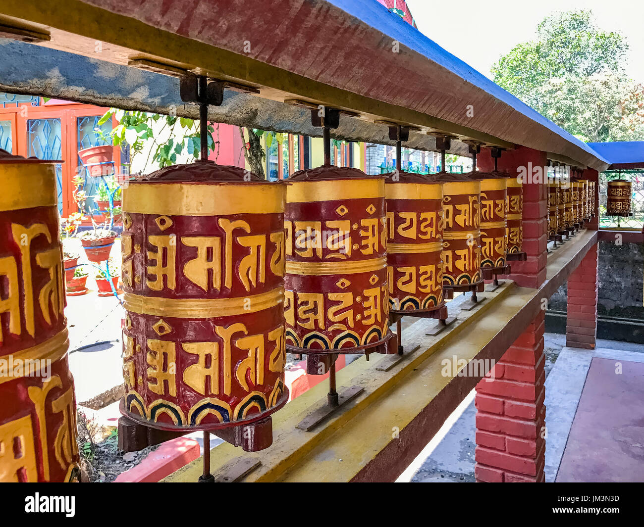 Bhutan.. Himalayas. Stock Photo