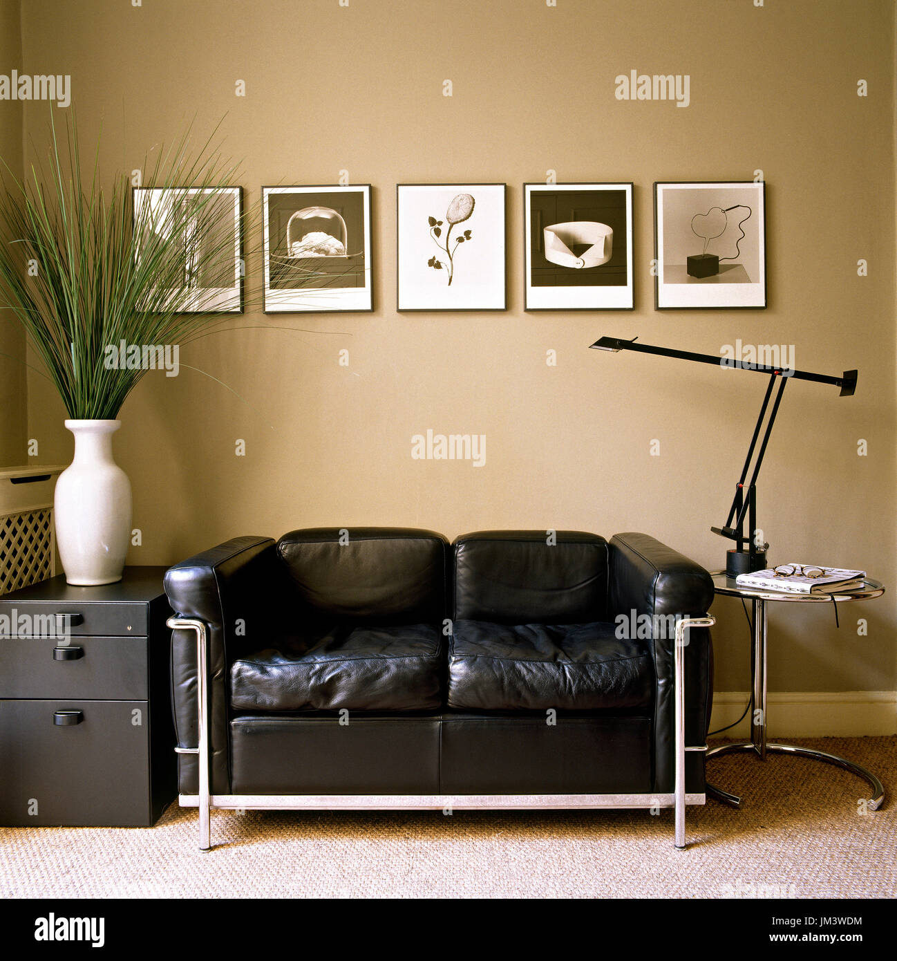 Sofa in contemporary living room Stock Photo