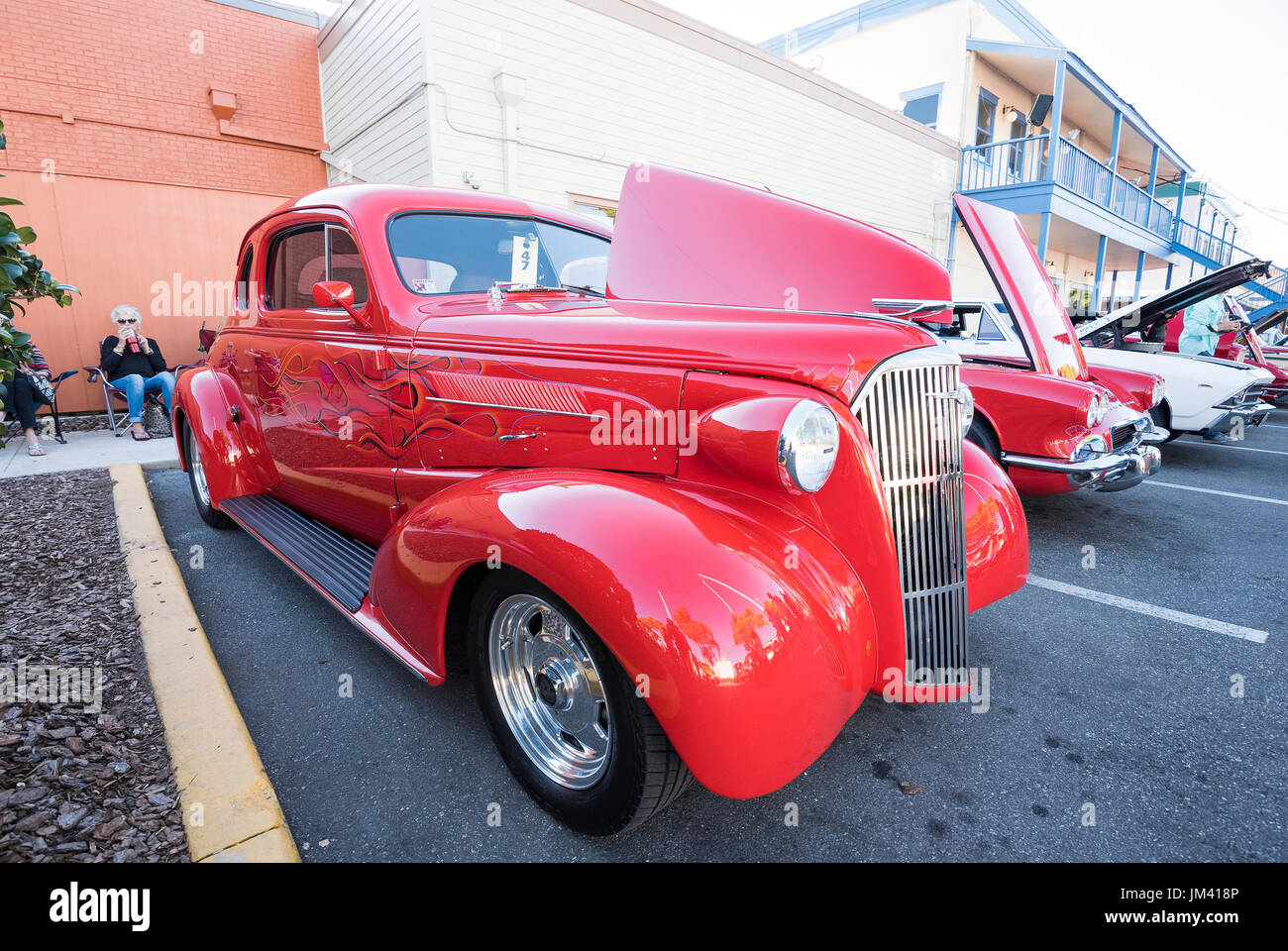 Classic Car Wheels High Resolution Stock Photography And Images Alamy