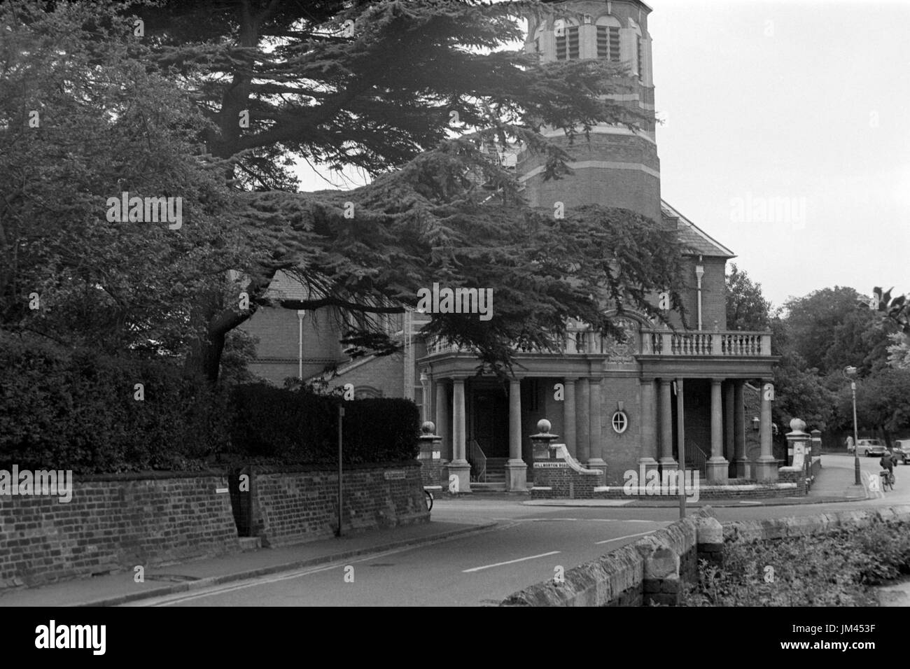 temple speech room part of rugby school on the corner of hillmorton road and barby road rugby england uk in the 1970s Stock Photo