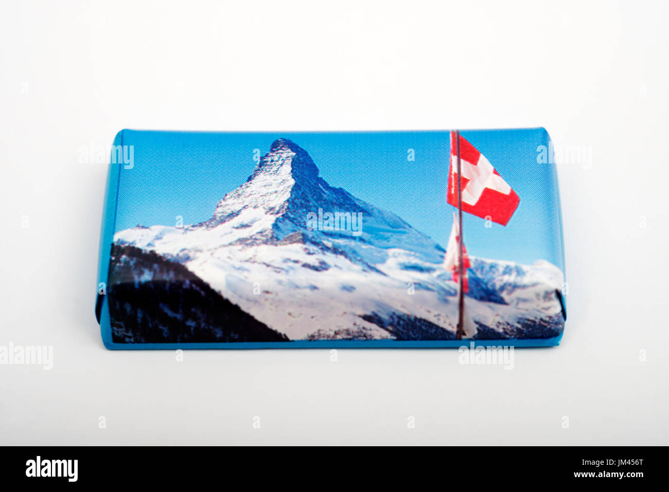 Swiss chocolate flag Banque de photographies et d'images à haute