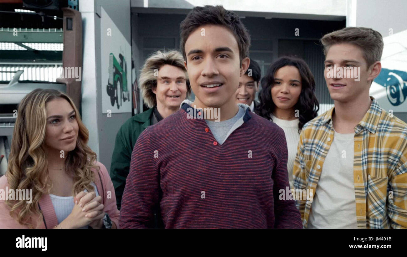POWER RANGERS NINJA STEEL, l-r: Chrystiane Lopes, Kelton Henderson ...