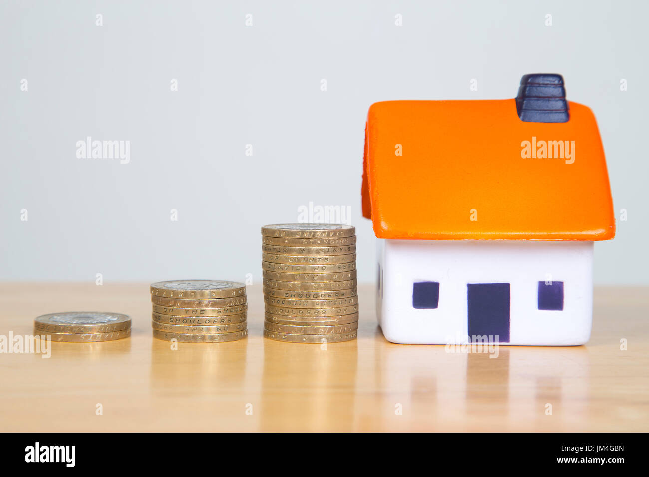 Increasing value of property concept Stock Photo - Alamy