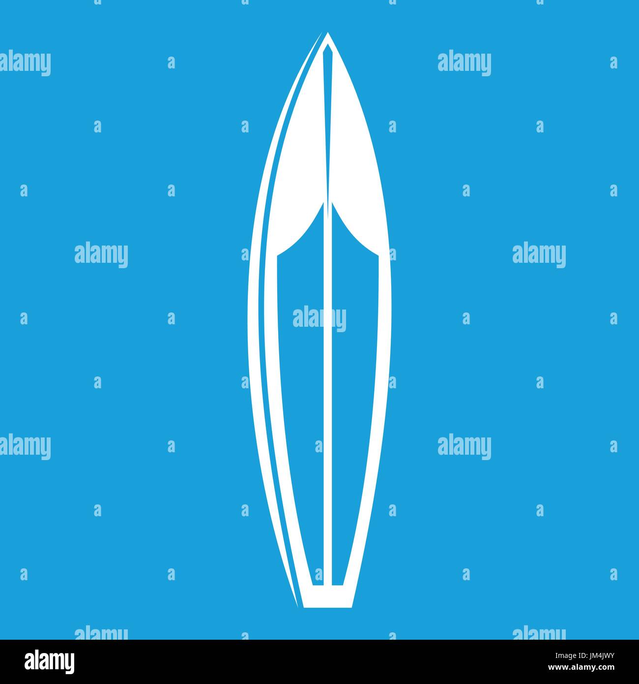 Surfboard icon white Stock Vector Image & Art - Alamy