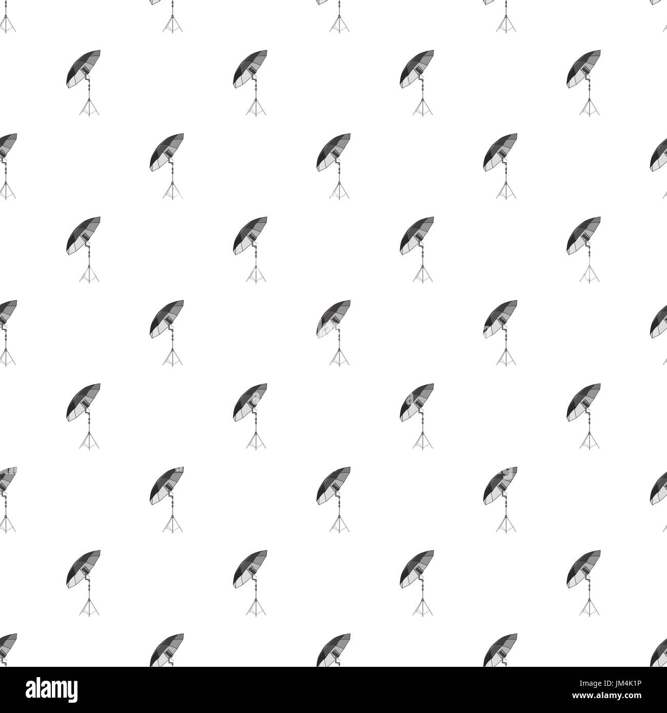Umbrella for photography pattern Stock Vector