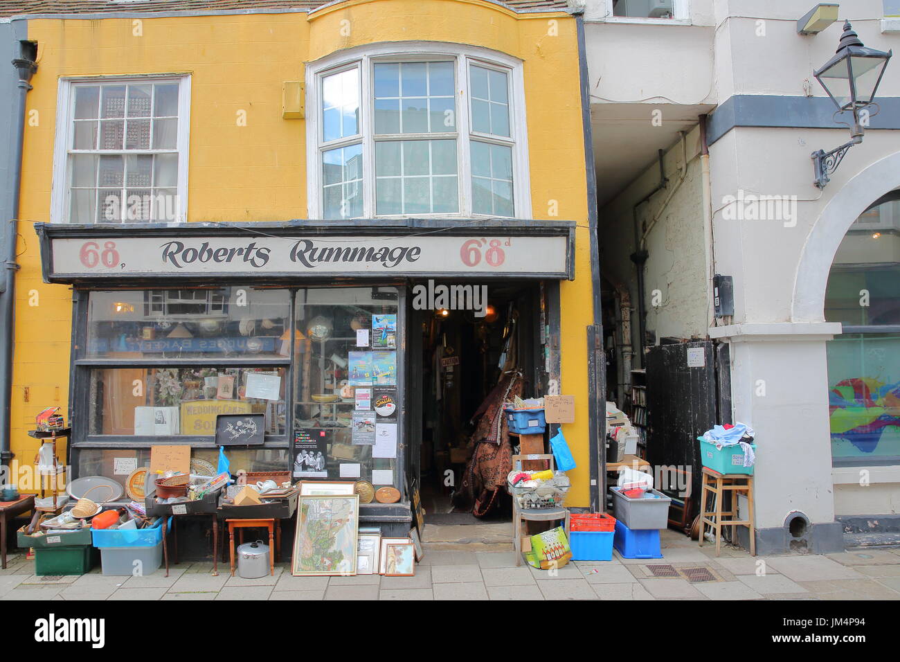Hastings Old Town High Street Stock Photos & Hastings Old Town High Street Stock Images Alamy