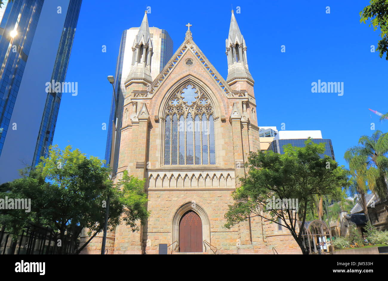 St Stephens cathedral in Brisbane Australia Stock Photo