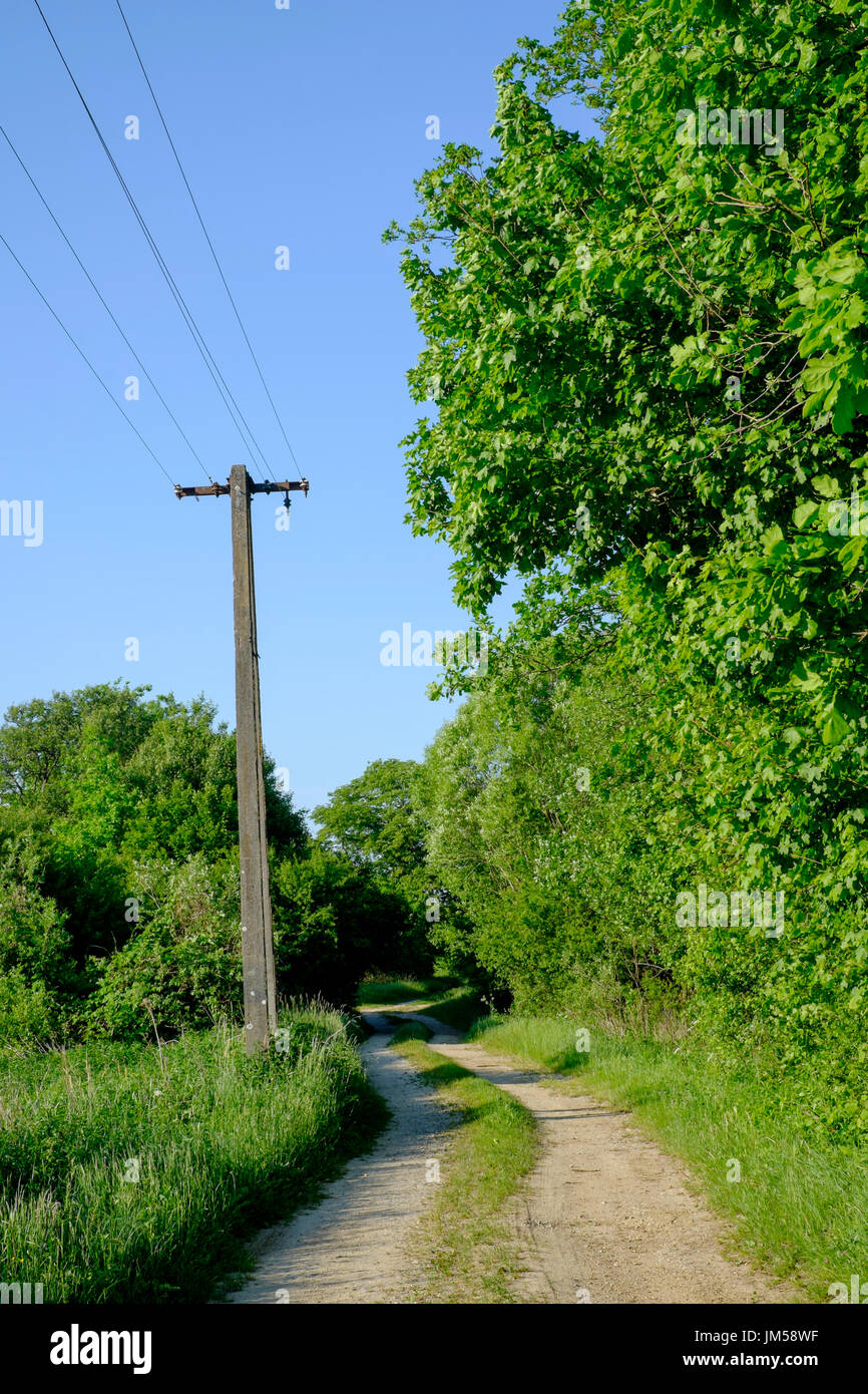 Overhead Electrical Power Line Hi Res Stock Photography And Images Alamy