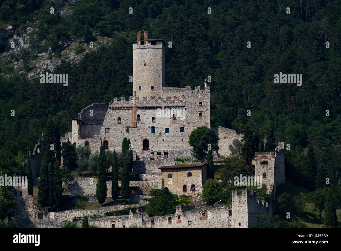 Castello Di Avio. Trentino. Italy Stock Photo