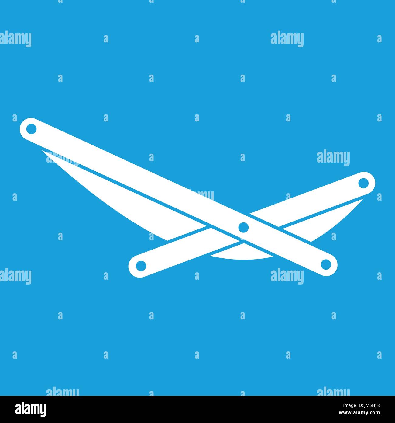 Beach chaise icon white Stock Vector Image & Art - Alamy