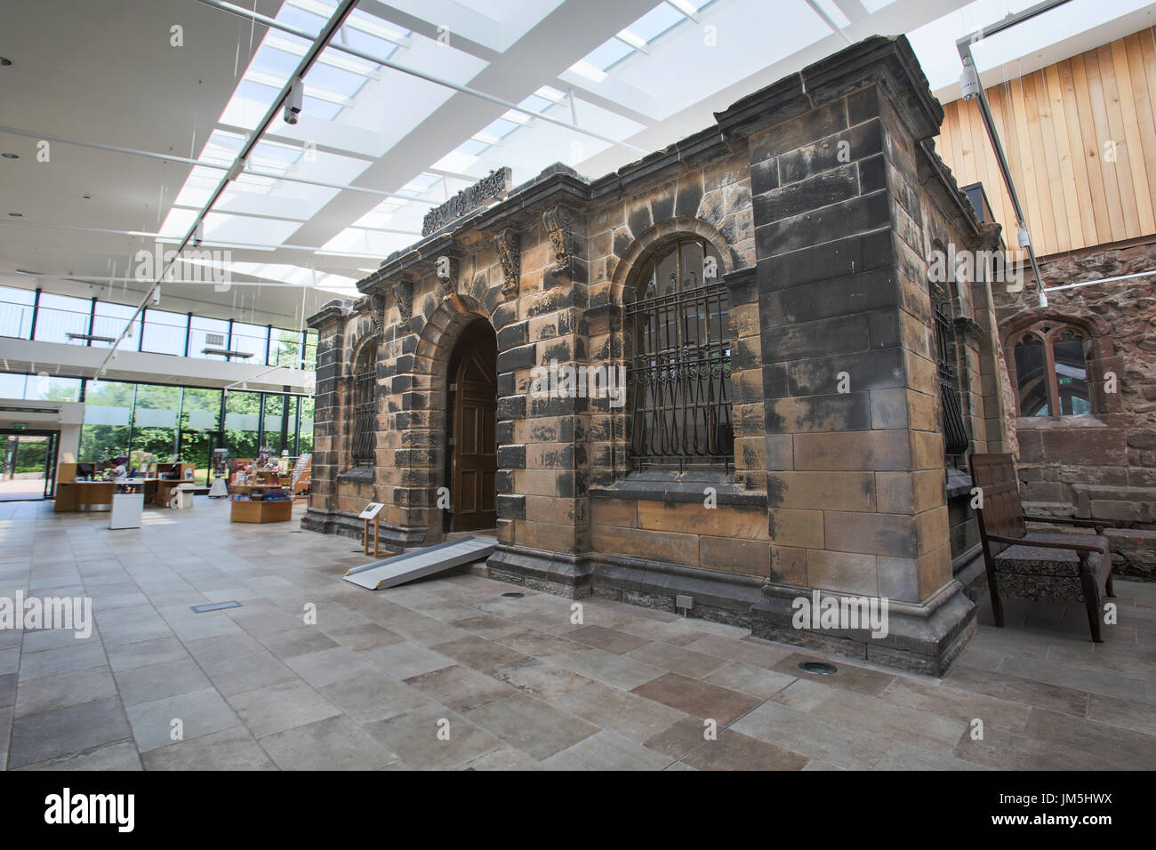 Norton Priory Museum & Gardens. Picturesque view of the Brooke family