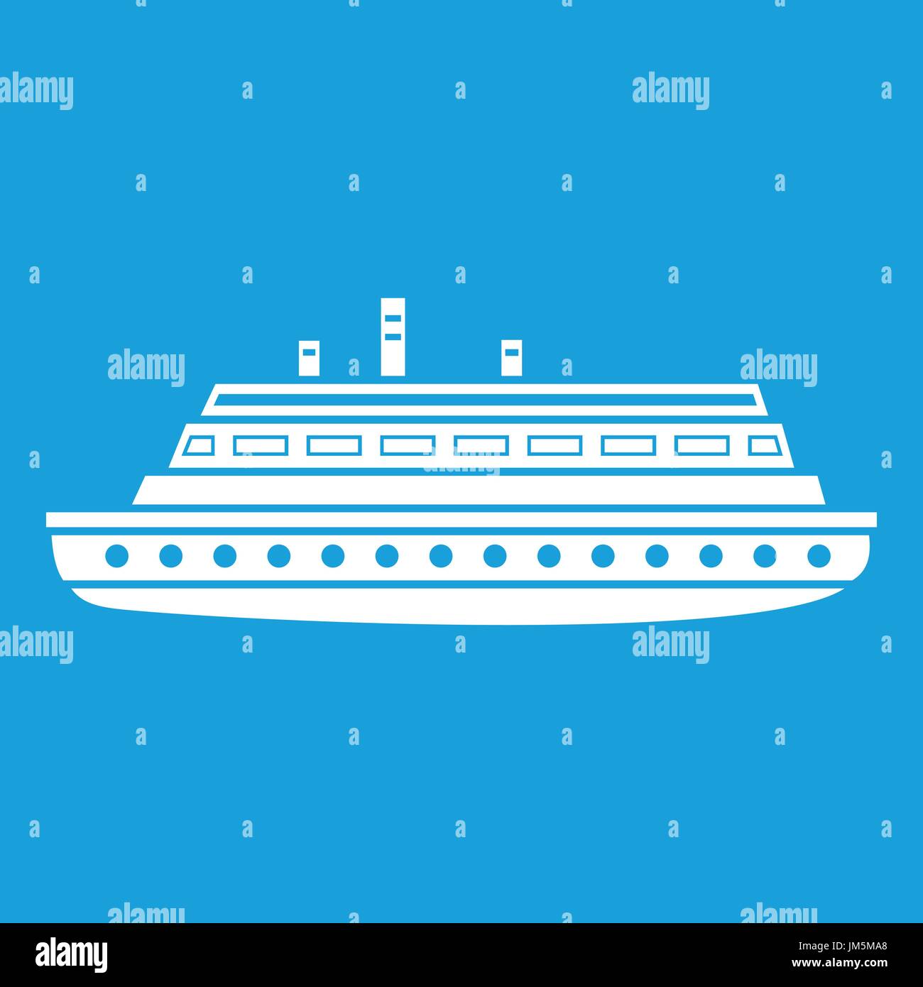 Long ship icon white Stock Vector Image & Art - Alamy