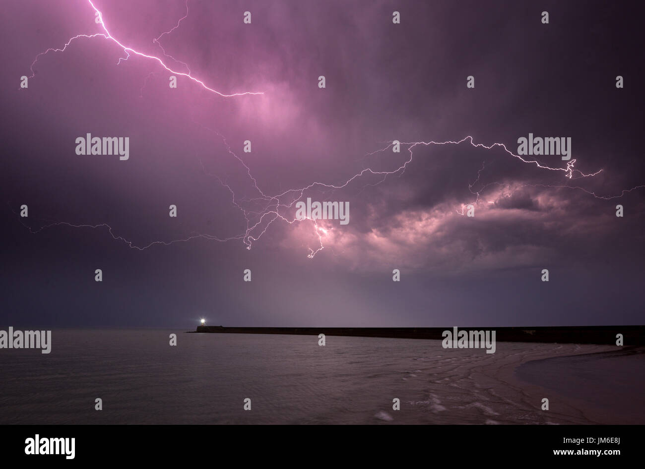 Lightning Over Water High Resolution Stock Photography and Images - Alamy