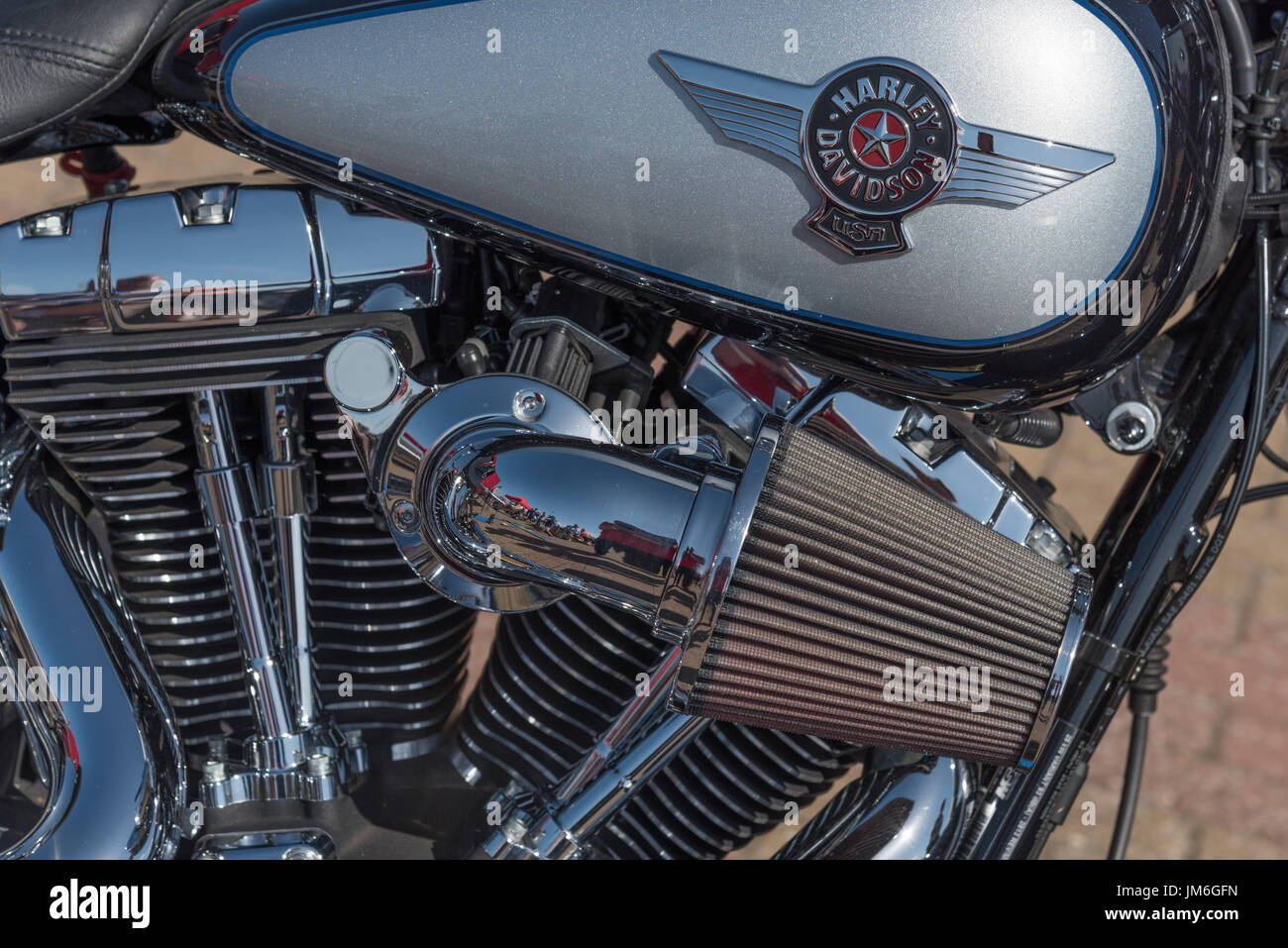 Harley davidson Stock Photo