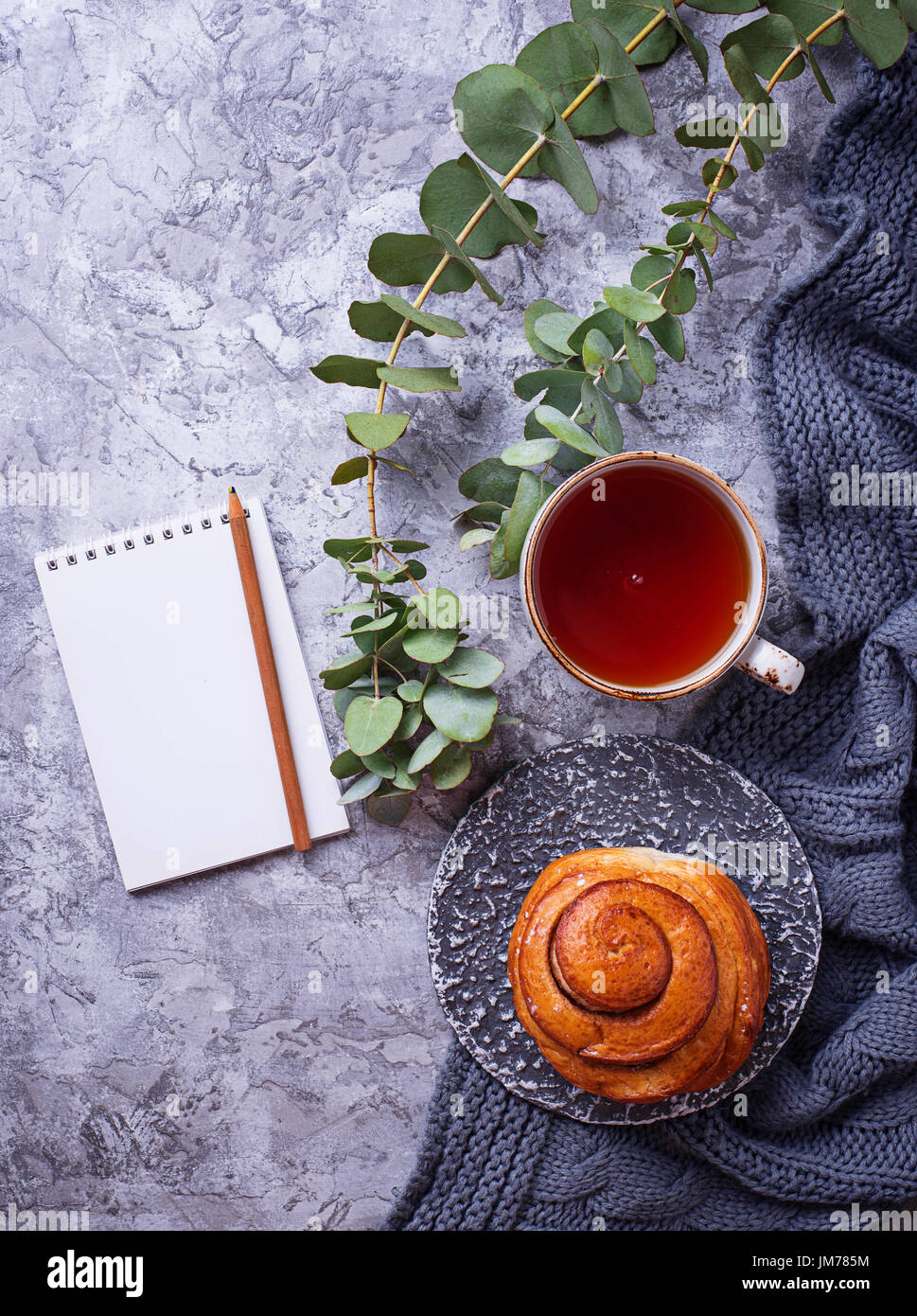 Flat lay sweet tasty hi-res stock photography and images - Alamy