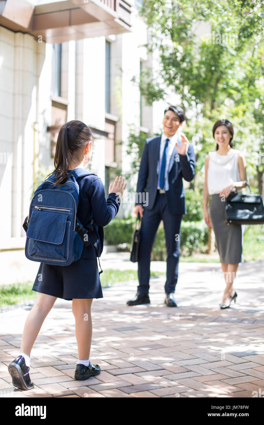 Chinese school girls hi-res stock photography and images - Alamy