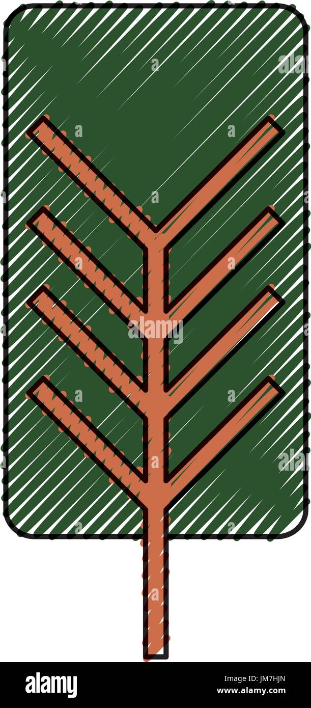 tree nature symbol Stock Vector Image & Art - Alamy