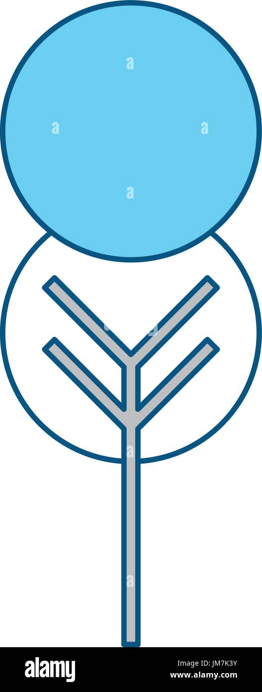 tree nature symbol Stock Vector Image & Art - Alamy