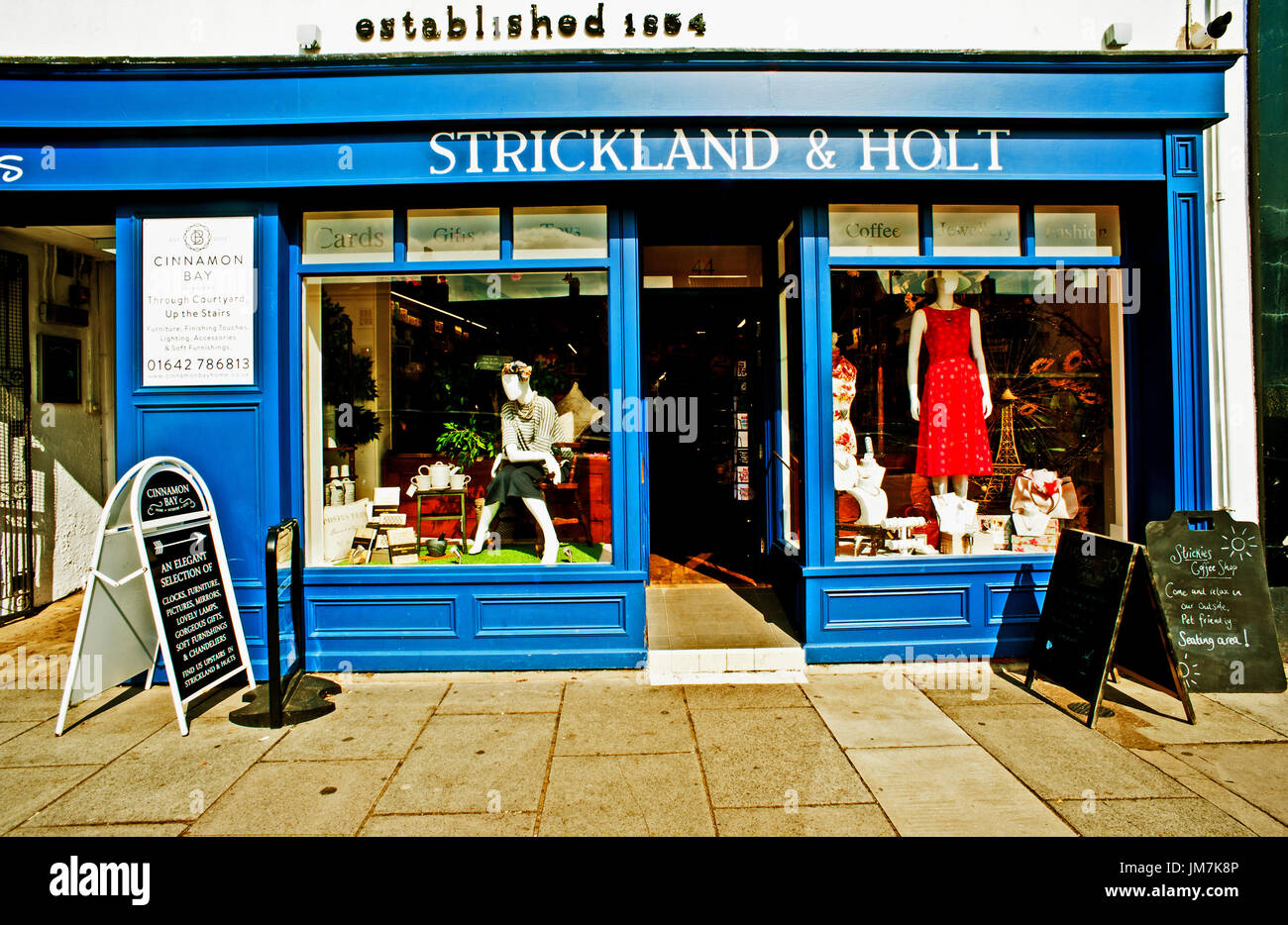 Strickland and Holt Yarm on Tees Stock Photo