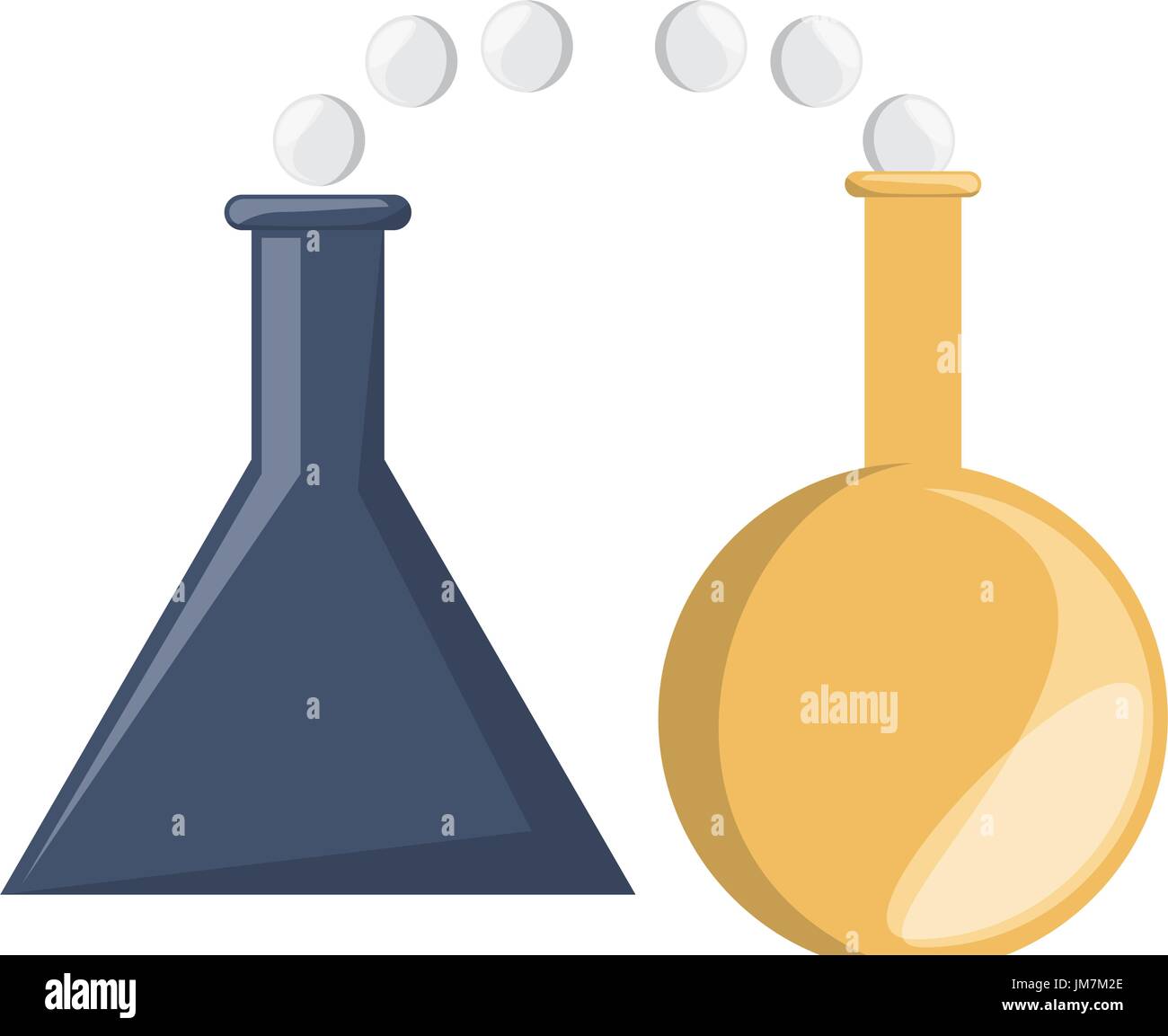 Chemistry flask isolated Stock Vector Image & Art Alamy