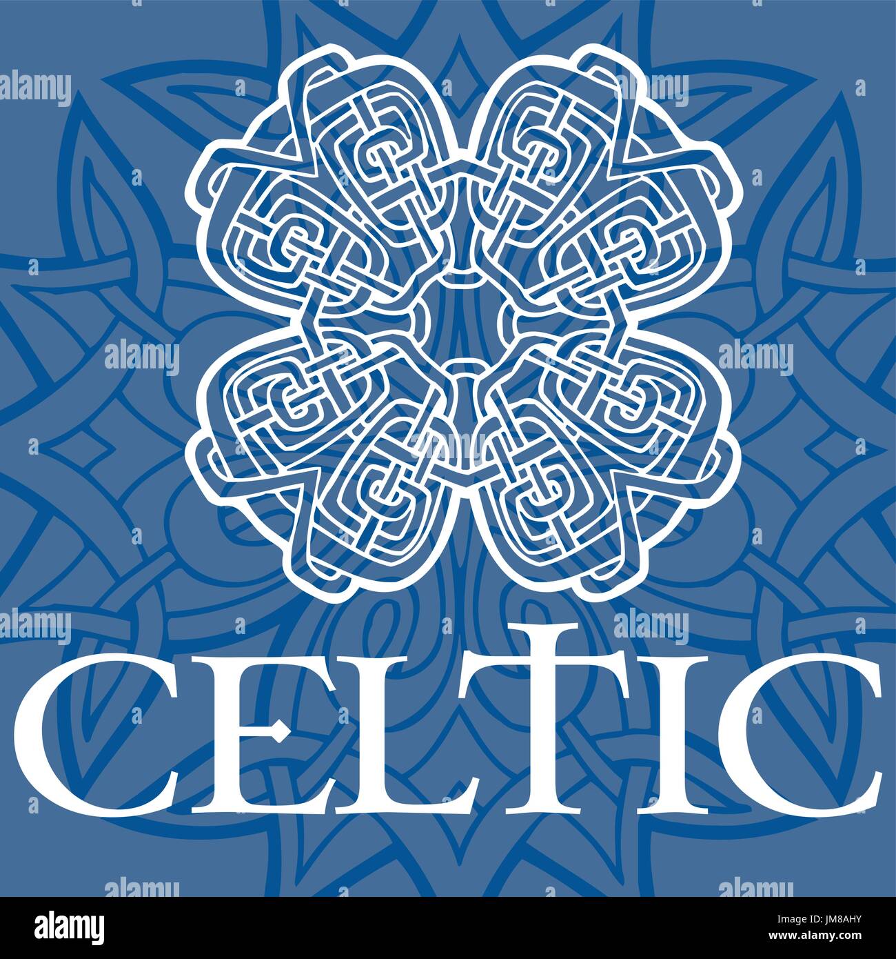 Decorative Celtic ornament for your designs Stock Vector