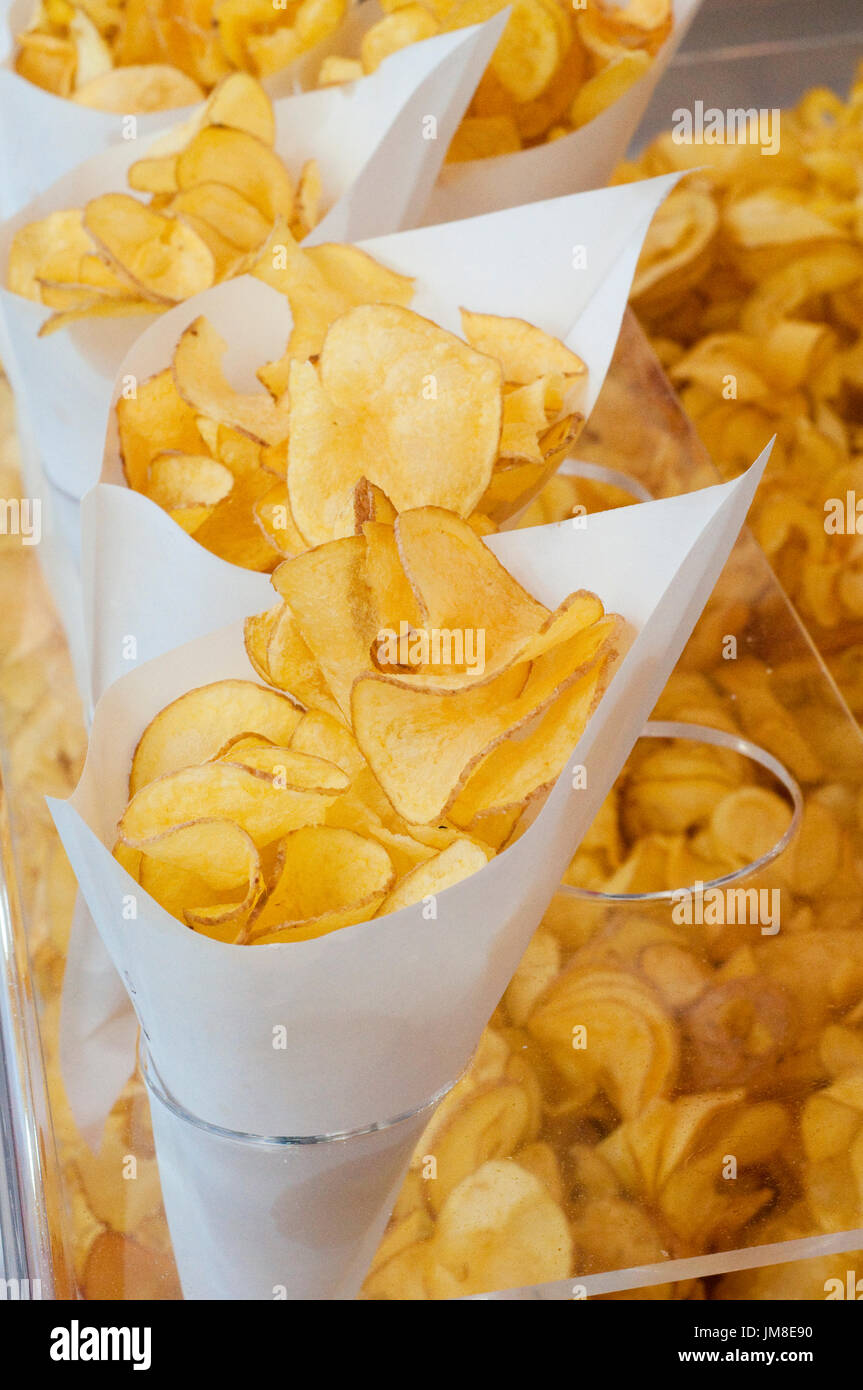Cone of chips hires stock photography and images Alamy