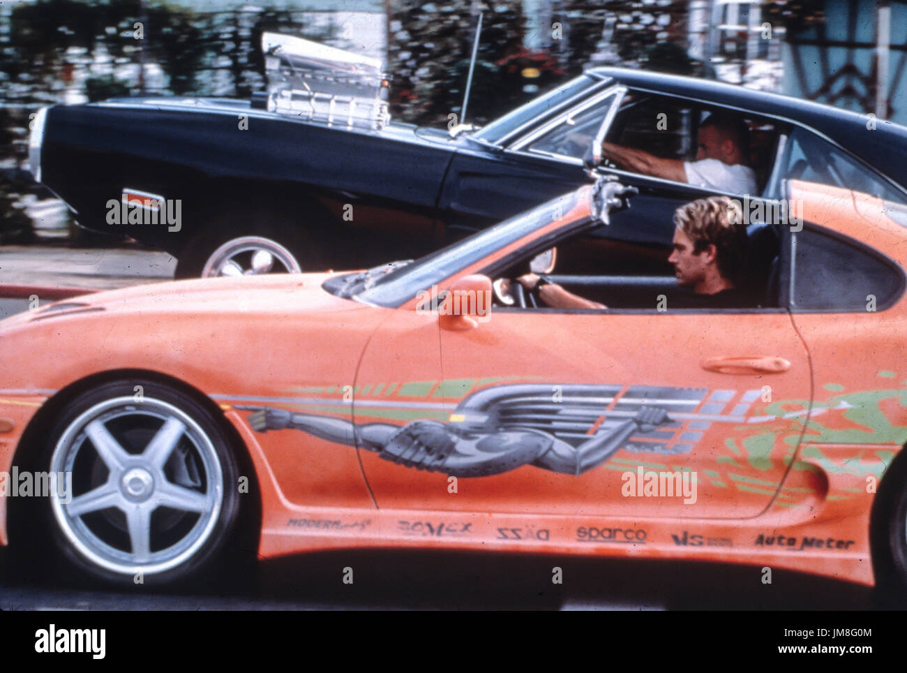 fast and the furious, vin diesel, paul walker, 2001 Stock Photo