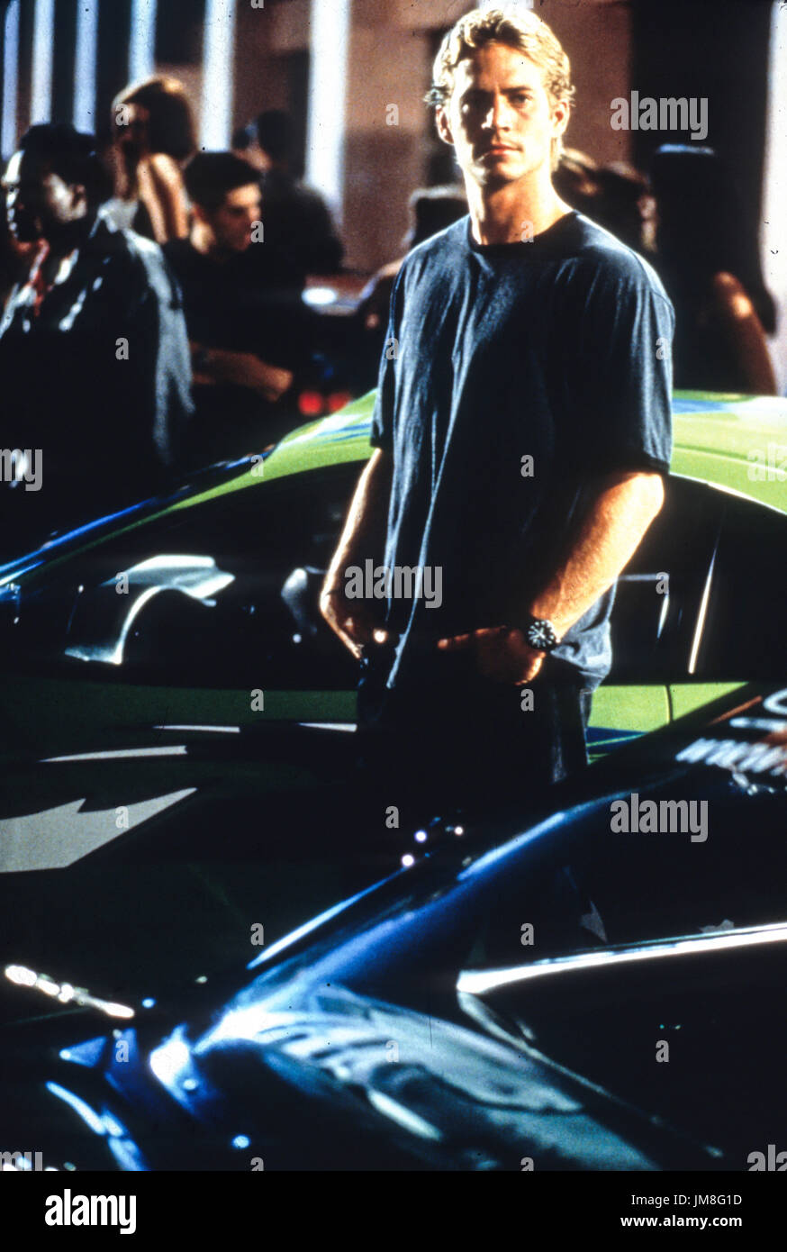 fast and the furious, paul walker, 2001 Stock Photo