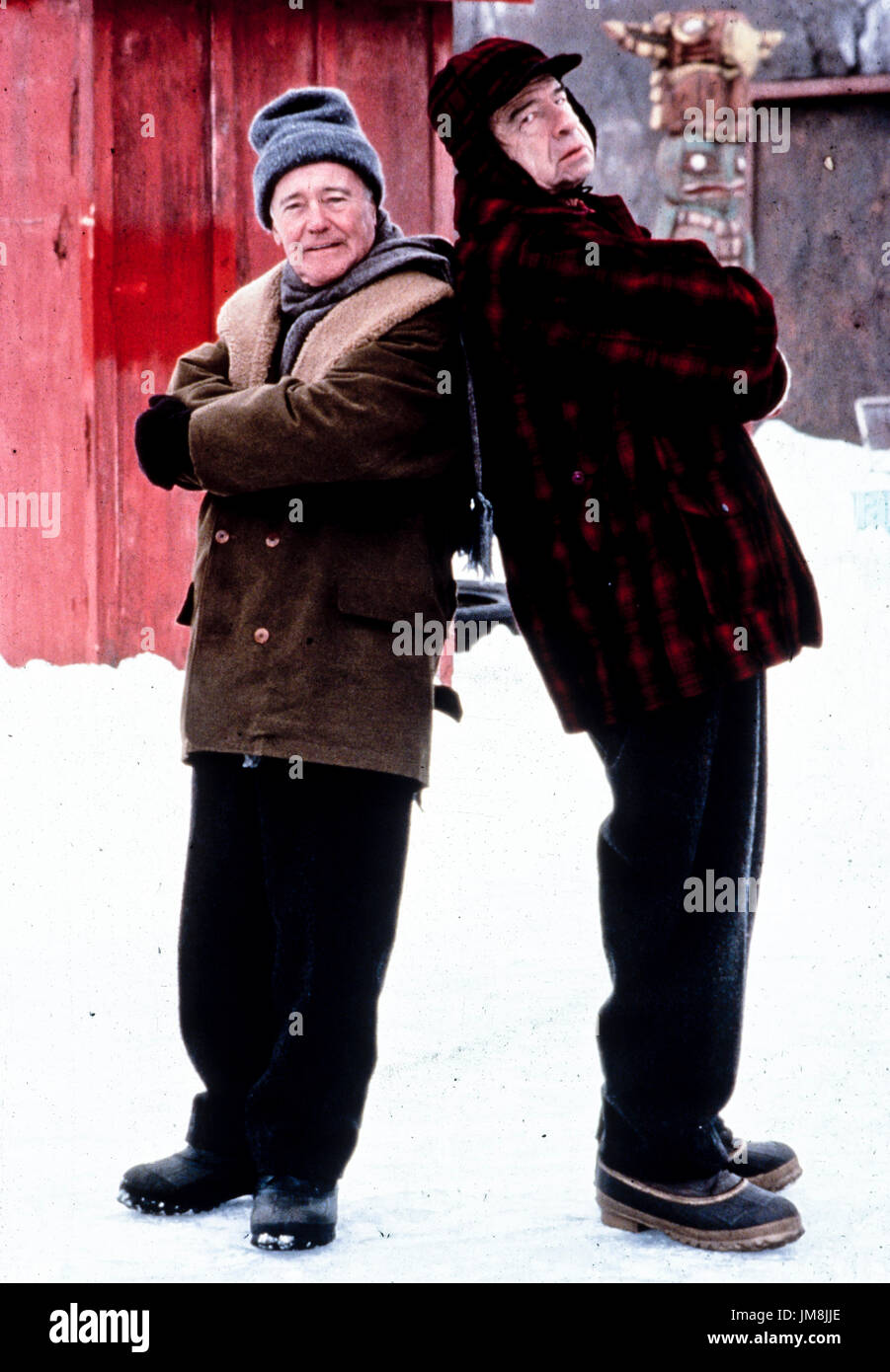 Jack lemmon walter matthau grumpy old men 1993 stock photo alamy