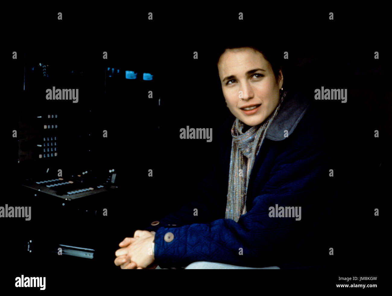 andie mcdowell, groundhog day, 1993 Stock Photo