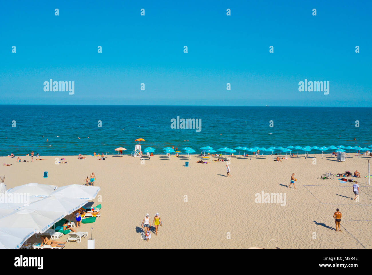 City beach, south beach, Varna, Bulgaria Stock Photo