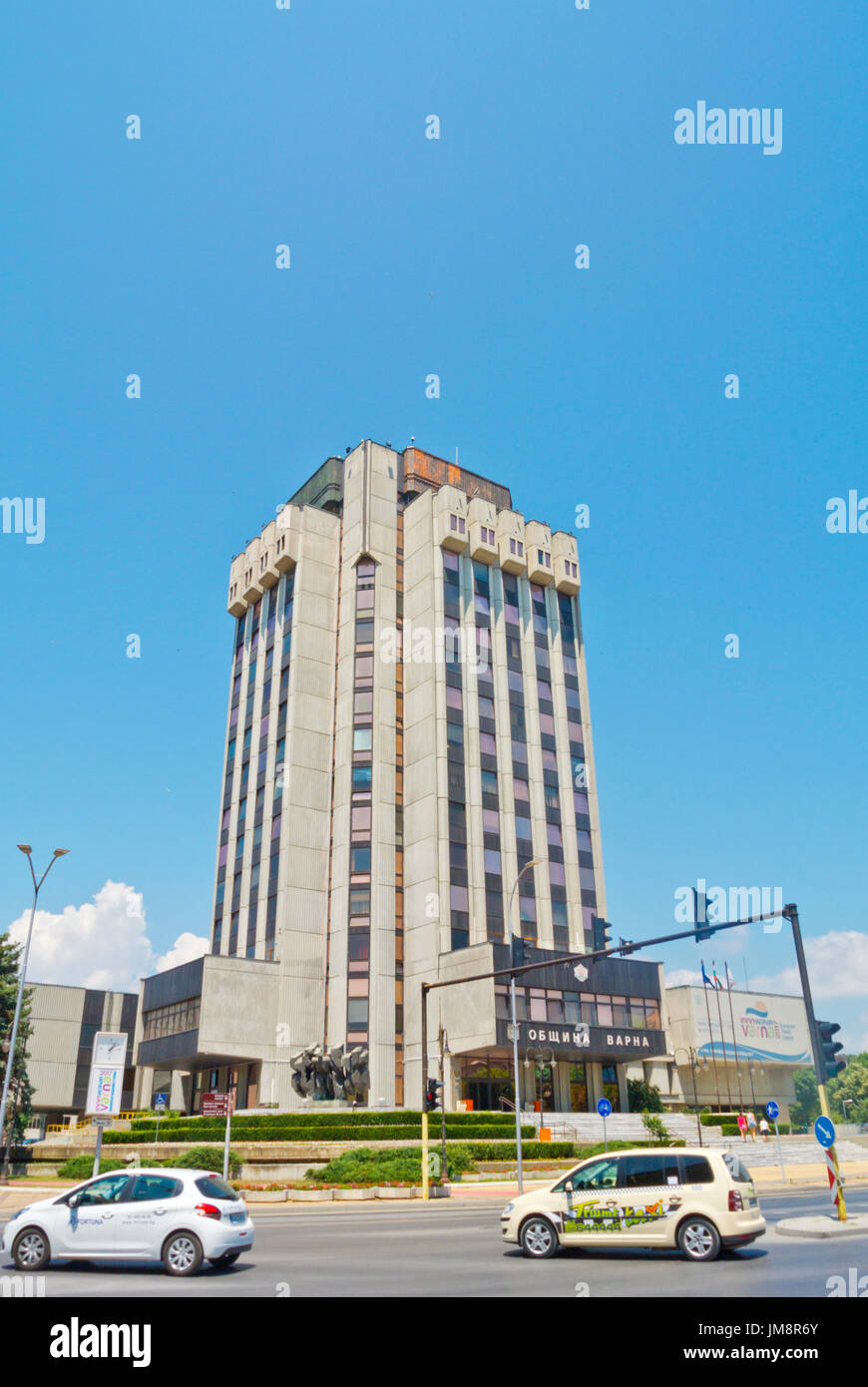 Town hall, Varna, Bulgaria Stock Photo Alamy