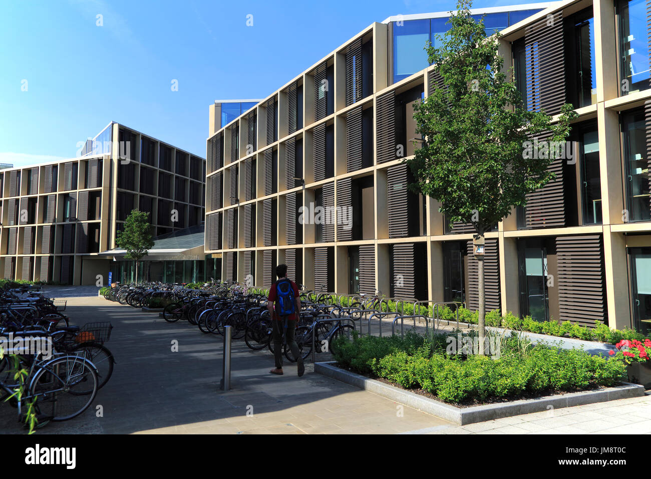 Modern buildings in the Radcliffe Observatory Quarter area, University