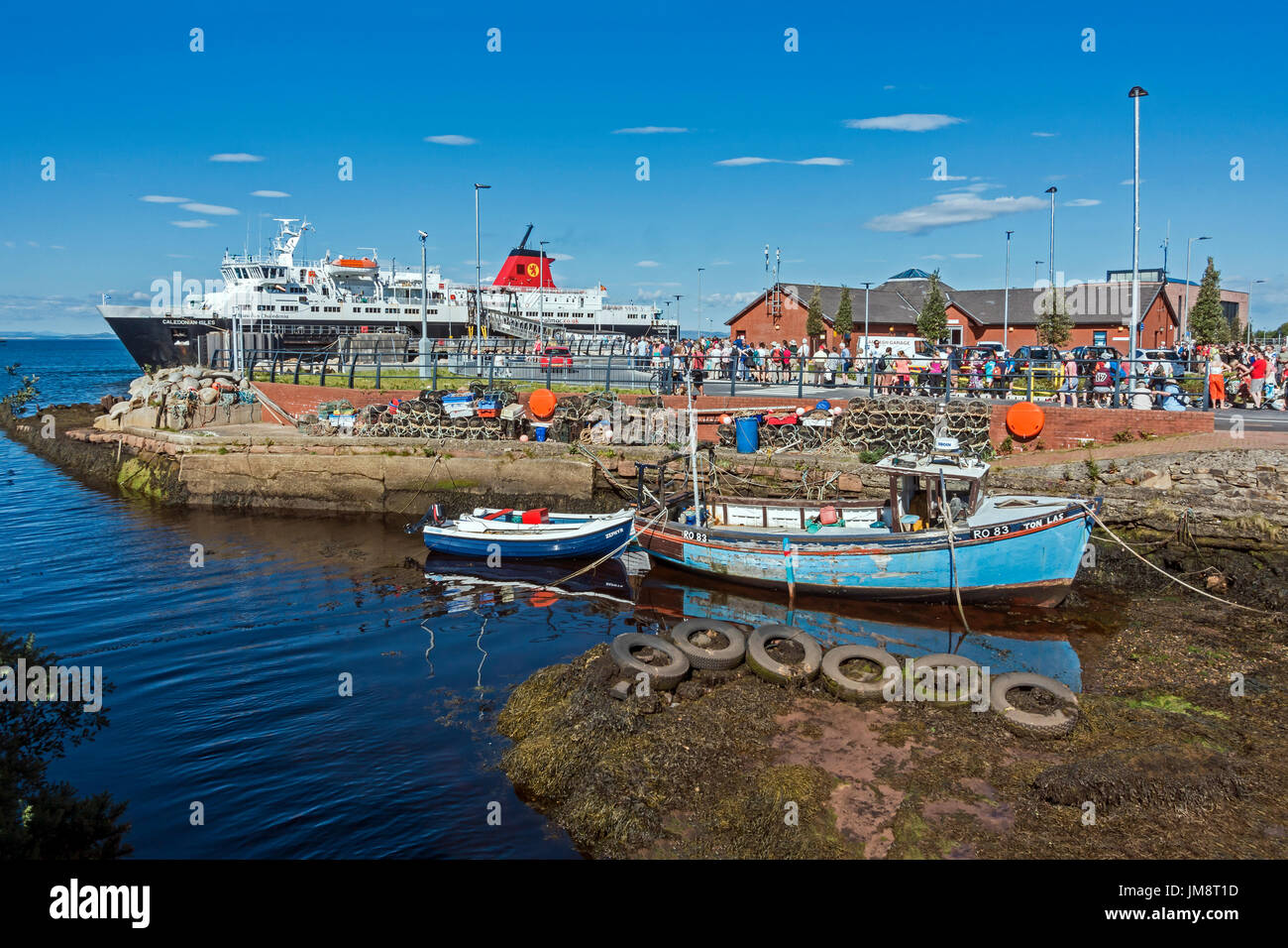 Caledonian MacBrayne car and passenger ferry Caledonian Isles at the