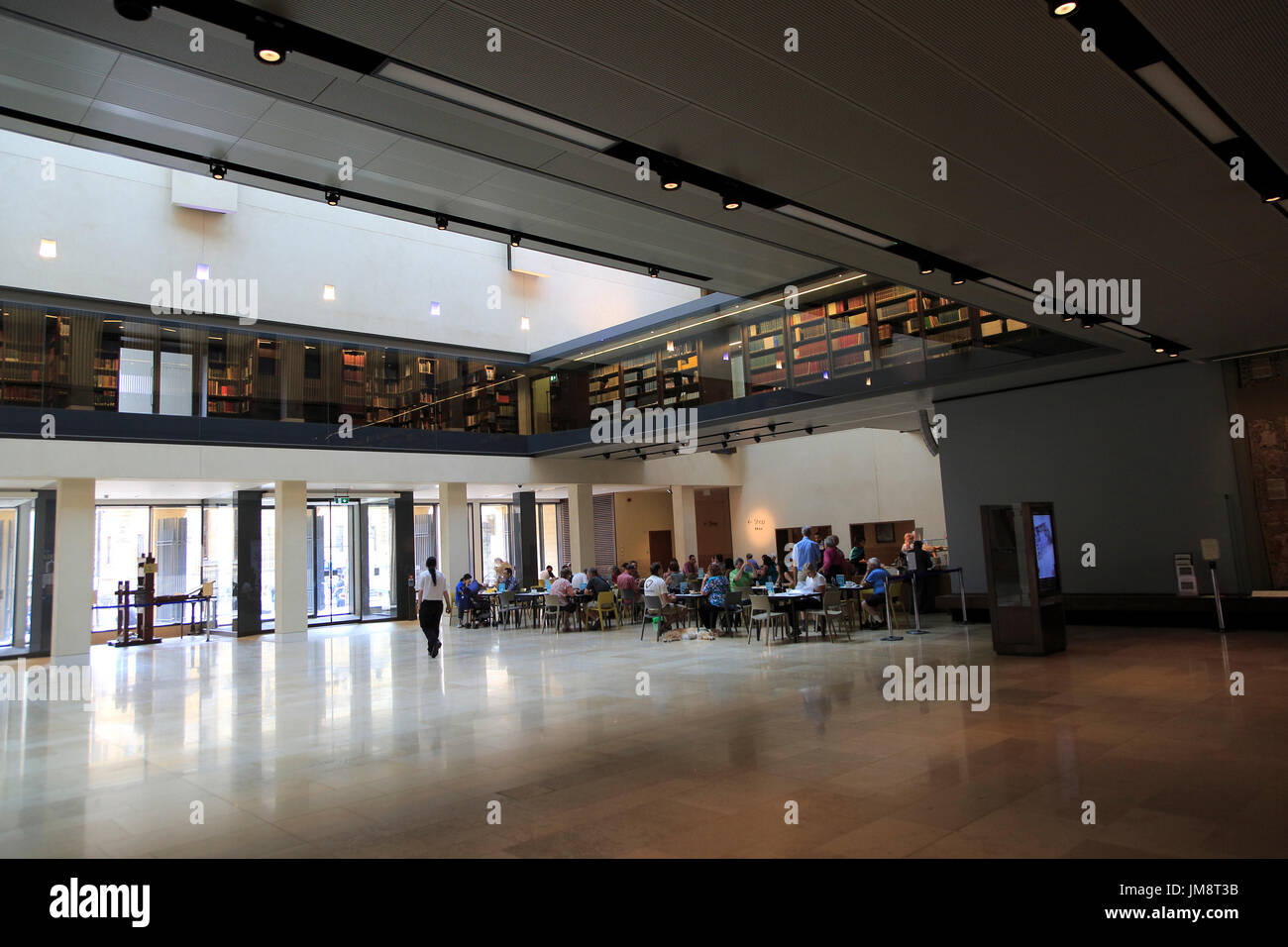 Bodleian Libraries new refurbished Weston Library interior, University of Oxford, England, UK Stock Photo