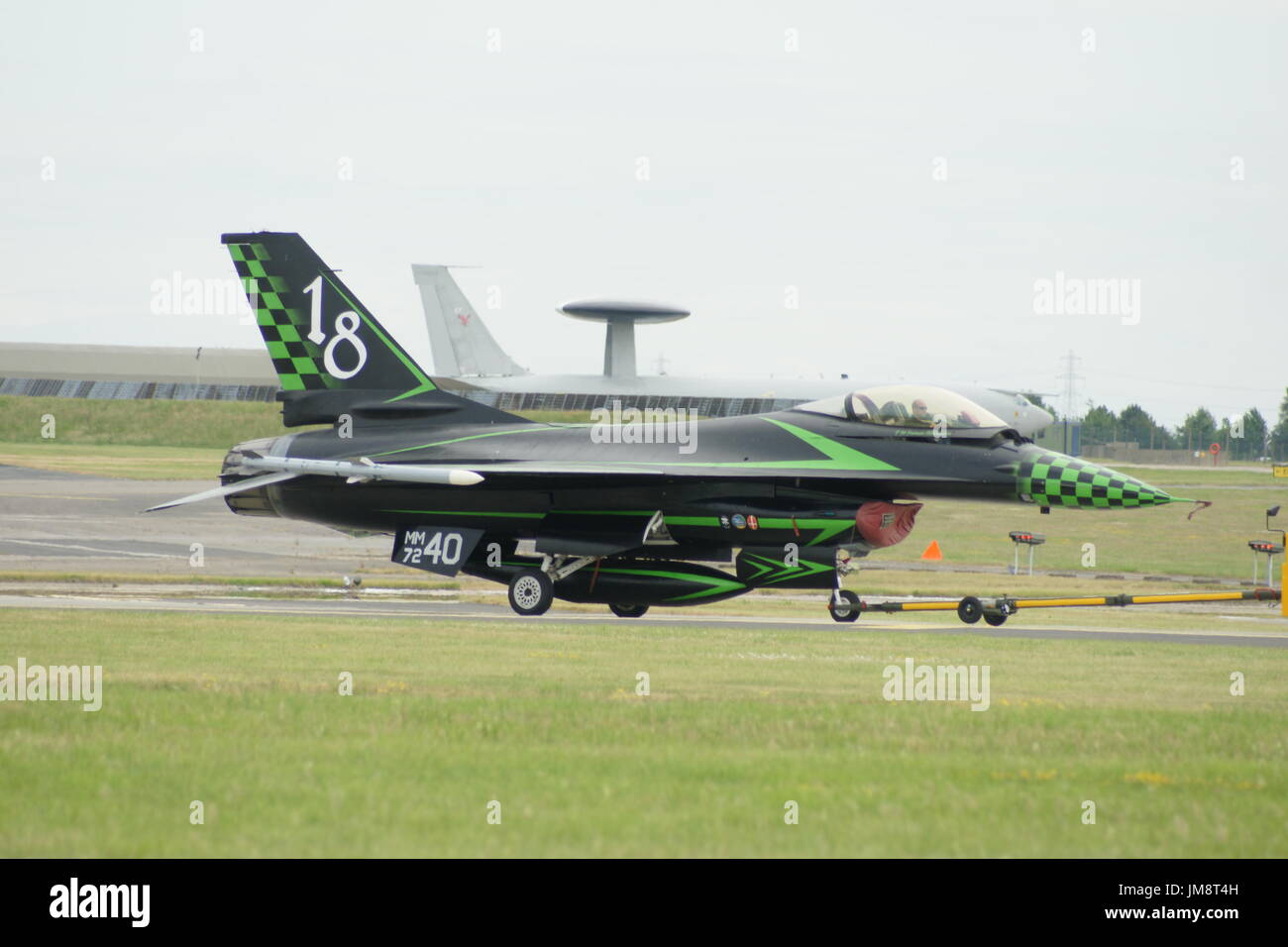 F-16 Falcon fighter jet Stock Photo