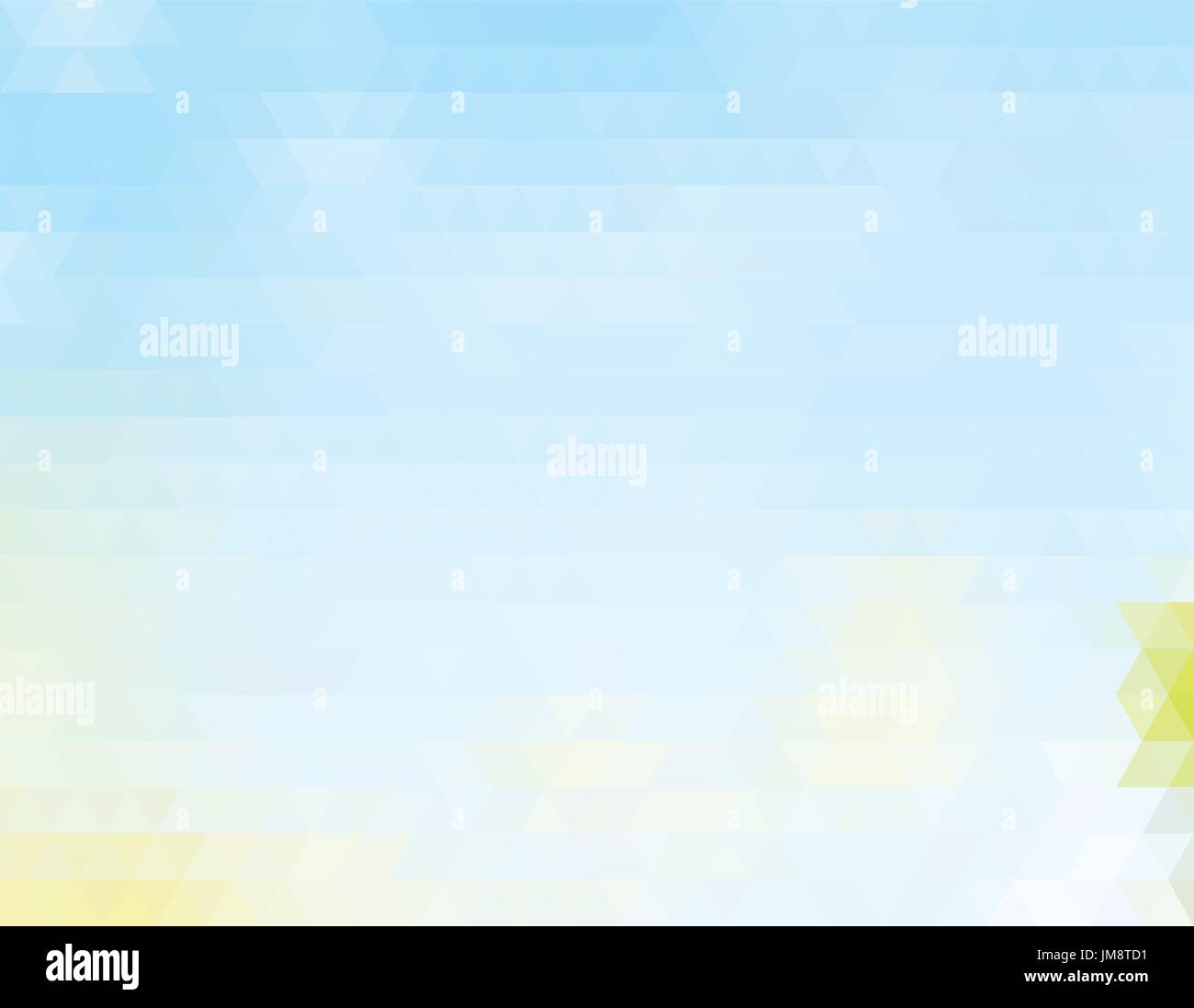 Abstract Yellow and Blue Geometric Background  Vector Illustration EPS10, Contains Transparent Objects Stock Vector