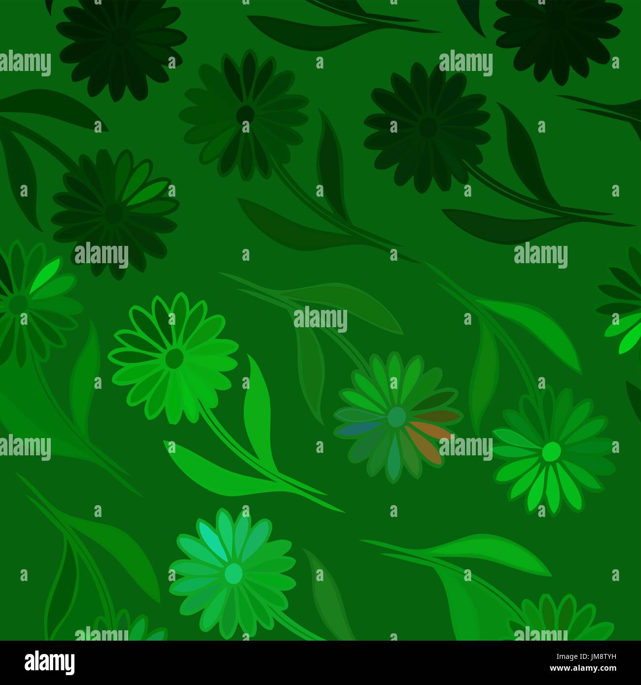 Vector seamless vintage floral pattern. vector illustration Stock ...