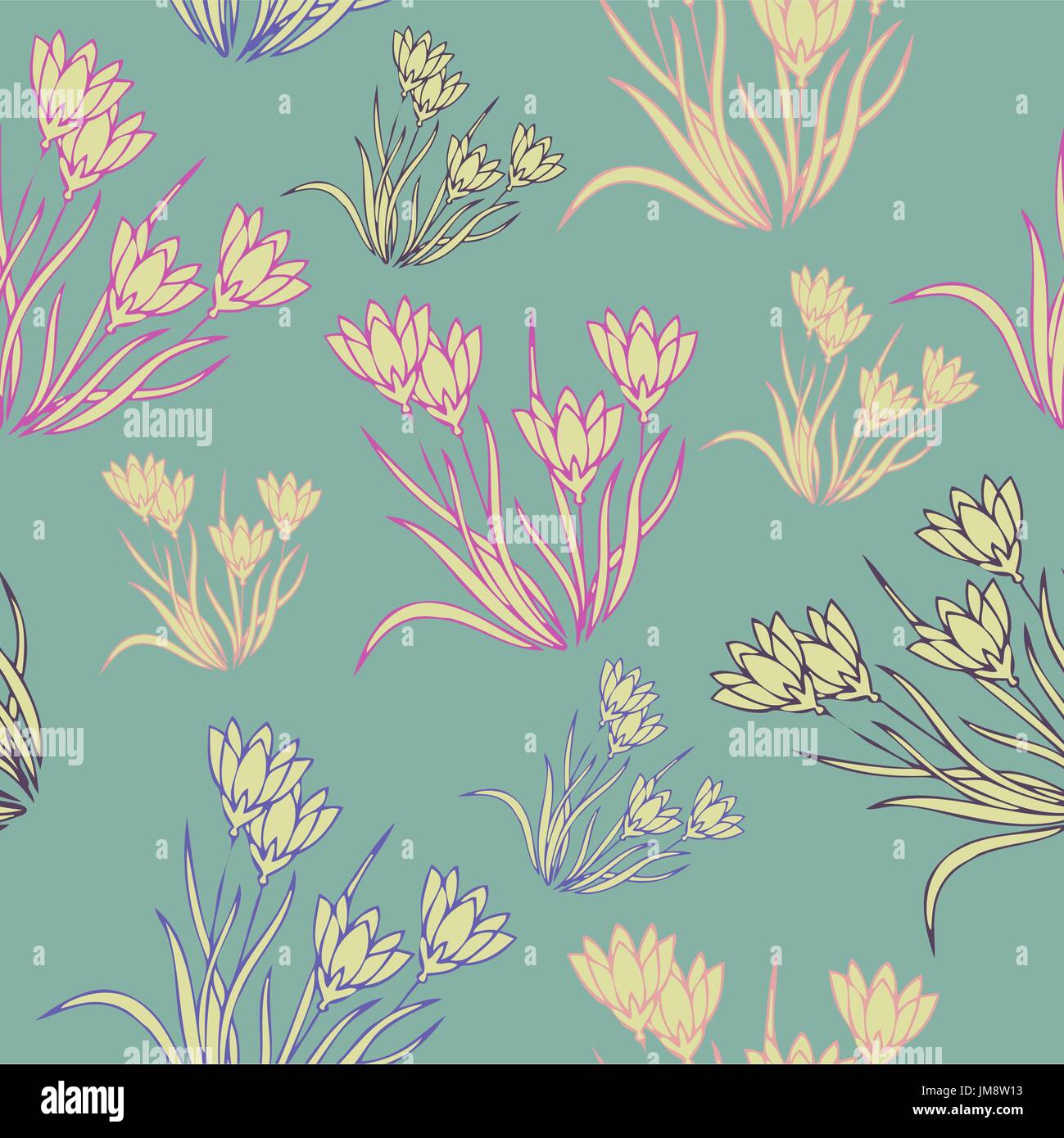 vector colorful abstract seamless pattern. vector illustration Stock ...